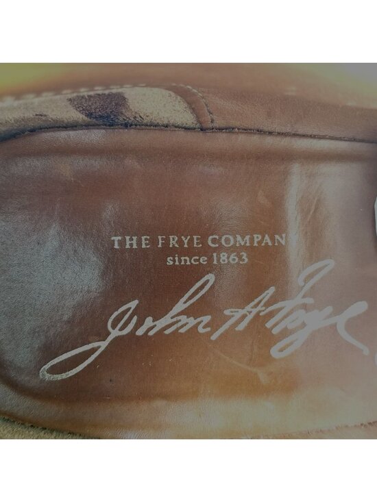 Frye Chukka Mens Brown Full Grain Leather High Top Boots 11.5 D 87882 main image 5